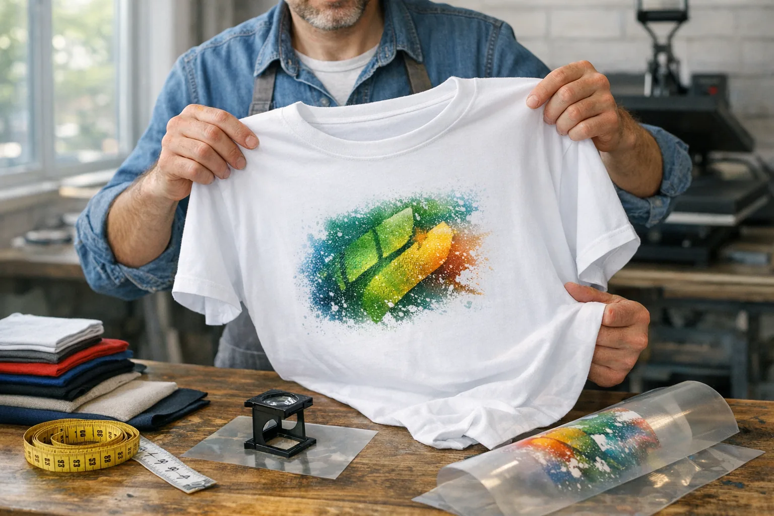 Czy nadruk DTF oddycha i kiedy będzie wyczuwalny na tkaninie