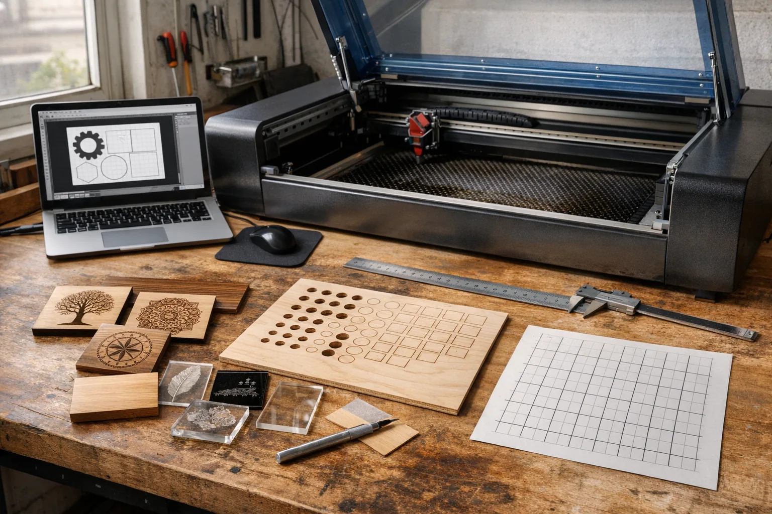 Grawer laserowy jak przygotować plik żeby krawędzie były czyste?