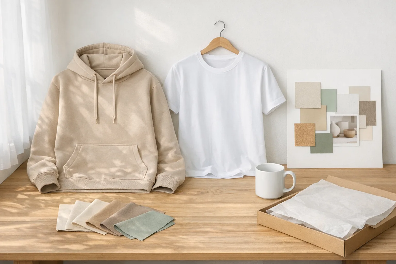 Jak zrobić spójną kolekcję bluza koszulka i kubek dla marki?